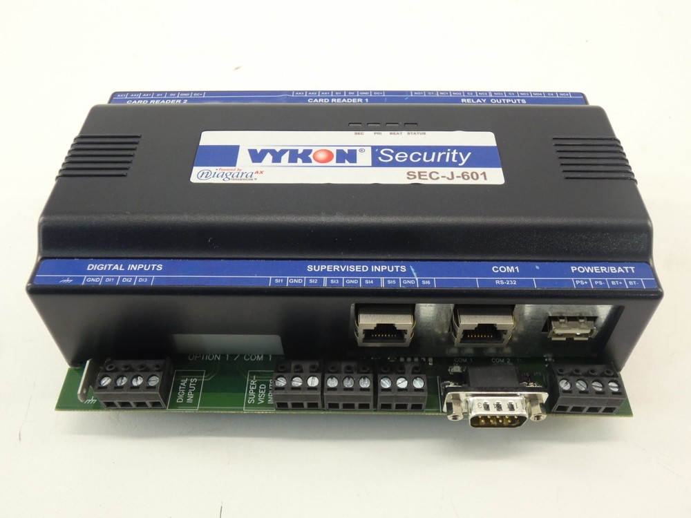 Tridium Vykon Security Jace SEC-J-601 Module 10903 Access Controller Niagara …