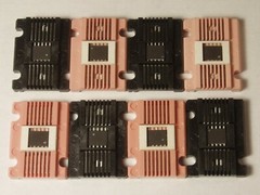 Qty 8: Flatpack IC’s Integrated Circuits 1960’s Very Cool Steampunk Flat Pack