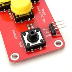 Analog Button for Arduino AD Keyboard Electronic Blocks Simulate Five Key Module