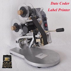 Date Ribbon Encoder Color Ribbon Manual Stamp Printer Coding Machine DY-8 220V