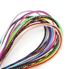 PET Expandable Braided Tube Harness Sheath Cable Wire Sleeving Dense 4mm Width