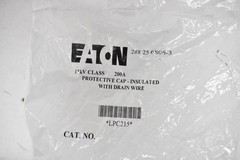 Eaton LPC215 15kV Class 200A Protective Cap Insulated With Drain Wire NOS