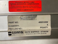 Maxwell Technologies RAD-PAK 48SD3208RPFI 0621 Gold Chip Corfin 48SD3208