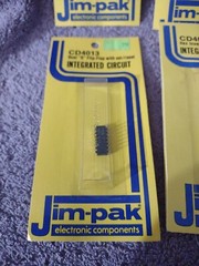 Lot of 12 Jim-pak Integrated Circuits – Assortment of Different Circuits