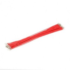DuPont 2.54mm Terminal Wire Single /Double Head Crimp Connector Cable 25cm 24AWG