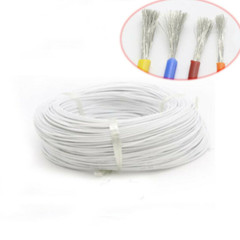 8AWG ~ 30AWG UL Silicone Cable Flexible Wire 0.08mm Series RC Cable Hobby White