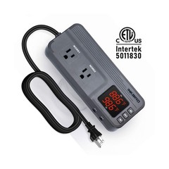 Inkbird Temperature and Humidity Controller ITC-608T Pre-Wired Dual Stage The…