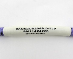 45″ Gore Phaseflex 0XC02C02048.0-T/V Braided Cable Assembly Connectors TNC (F)