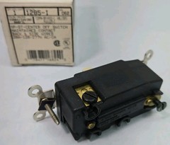 LEVITON 1285-I Switch Ivory ON-OFF-ON 3 Positions, 20A SPDT Center Off