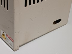 TDK-Lambda DPP480-24-1 24V DC 20A PSU in vented box w rotary disconnect 115/230V