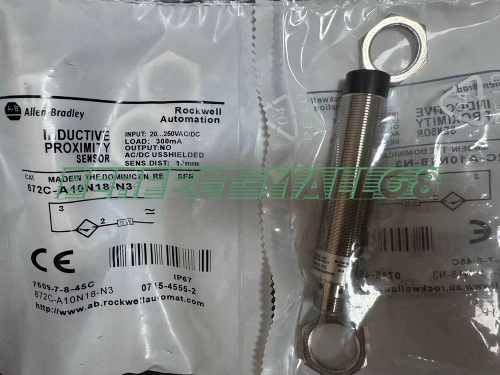 QTY:1 New FIT for Allen-Bradley 872C-A10N18-N3 Proximity Switch Sensor