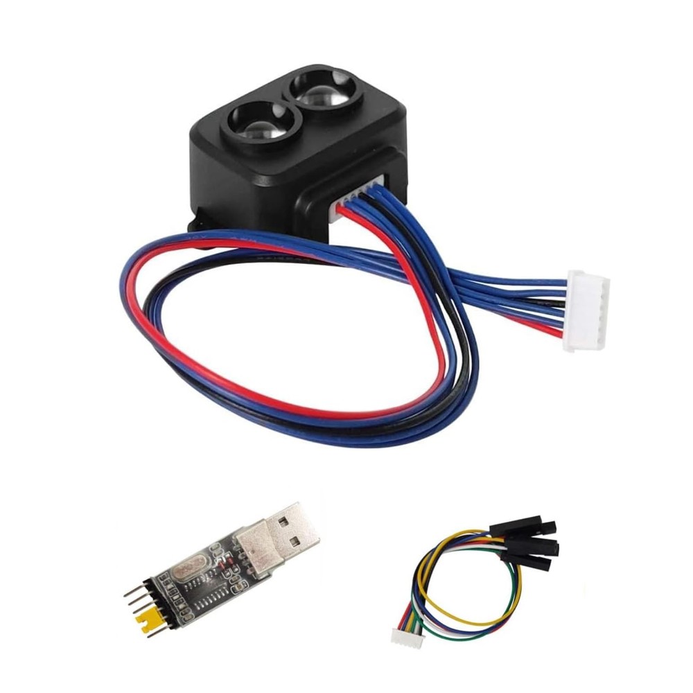 Benewake TF-Luna Lidar Kit, with 1x USB-TTL Adapter 1x Dupont Line, 0.2-8m Me…