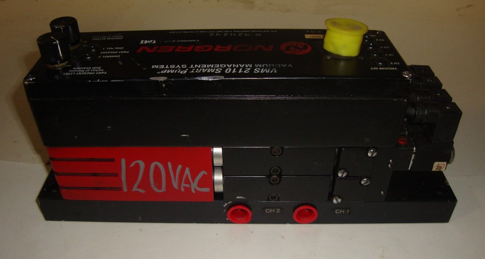Norgren VMS2110 Smart Pump Part #S-924242 120v 70470MO