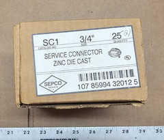 SEPCO 3/4″ 2-Screw, Service Entrance Cable Connector 1 pc
