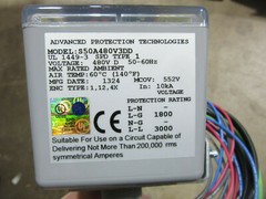 Schneider Advanced Protection S50A480V3DD SPDEE Surge Protective Device NEW!!!