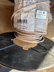 SET OF 2 Southwire 300 ft. Tan 24/4 Solid CU CAT5e CMR-CMX Data Cable READ DESCR