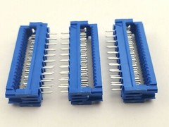 Lot of 3 Amphenol ICC 69830-020LF Double Row PCB Connectors 20 Position