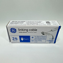 GE 24″ Undercabinet Light Linking Connector Cable Wire Plug-In Fixture White
