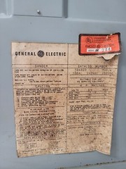 TG4323 GE Fusible Switch 100 Amp 240V *NEXT DAY OPTION*
