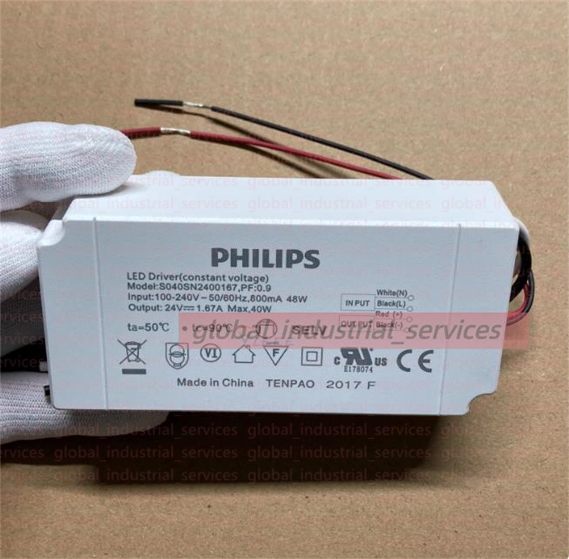 1pc PHILIPS Power Input 100-240V 24V 48W LED Control Device S040SN2400167