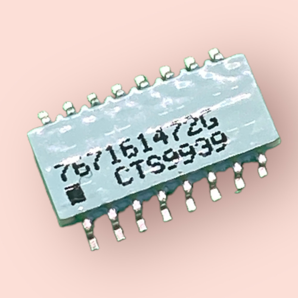 1 PCS CTS 767-161-472G 767161472G Resistor Network 4.7K Ohm 4700