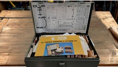 Vintage P.K. Neuses N-2315 Electricians Stamping Kit With Original Metal Case