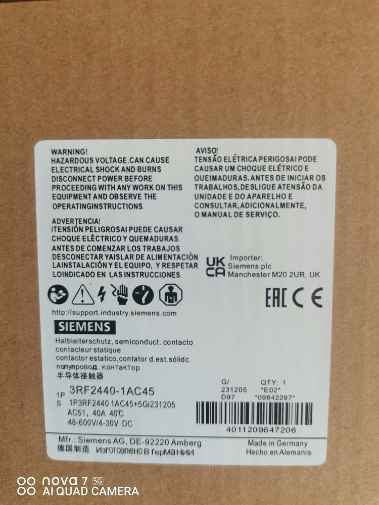 1PC NEW SIEMENS 3RF2440-1AC45 Control Module Expedited Shipping