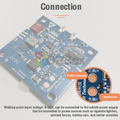 DC12V-24V 20W Wireless Car Fast Charging Board High-power Charging Module DIY
