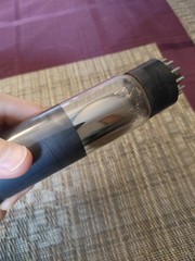 Qty:1 Electronic Tube Round Oscillator, Picture Tube 12 Pin Seems Good