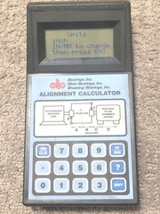 SPM Instrument Toolkit Dixie Bearings Shaft Alignment Calculator