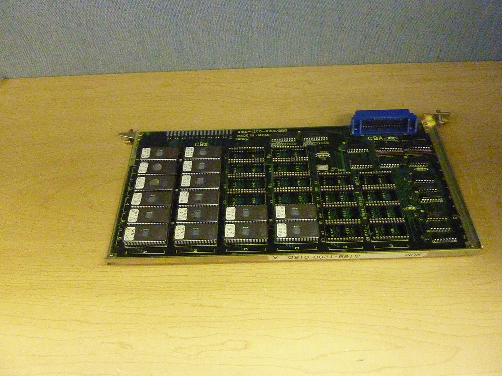 GE Funuc A16B-1200-0150/01A ROM Memory Circuit Board (11789)