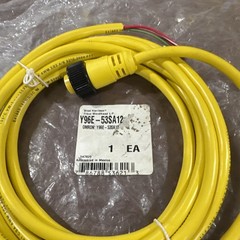 Omron Y96E-53SA12, 3-Pin Cable Cordset, Brad Harrison, Woodhead