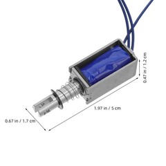 DC Push-pull Electromagnet Solenoid Actuator Plunger Industrial