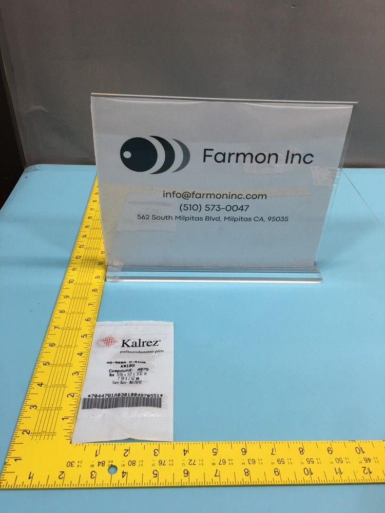 KALREZ AS-568A O-RING K#109, COMPOUND: 4079, AS-568A-109, 2-109, 136931