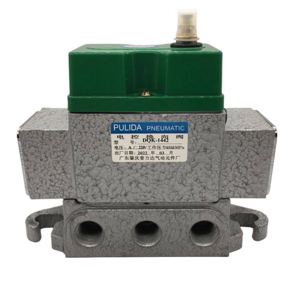 1PC DQK-1442/1432/1422 two position five way electric control reversing valve G1