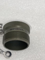 Amphenol MS25042-18D, MS2504218D Threaded Dust Cap With Chain, New
