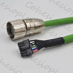 1PCS VW3M8101R100 Servo Motor LXM05 Encoder Feedback Cable 10M New