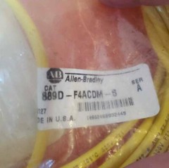 Allen-Bradley 4 Pin Micro Patchcord 889D – F4ACDM- 5 To 4 Pin Micro Female New