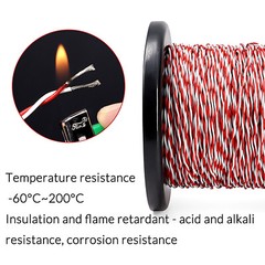 0.12-2.5mm² Wire Twisted Pairs PTFE hi-temp wire twisted pair TinCopper 1M-100M