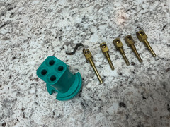 Appleton 304075 Pin & Sleeve Connector Assembly Both Pins for Both 3W,4P & 4W,4P