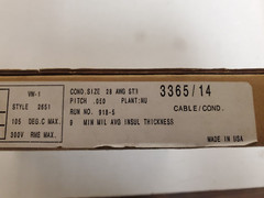 3M Flat Ribbon Cable 3365/14SF 28 AWG 10FT Digikey# 3365/14-ND USA Fast shipping