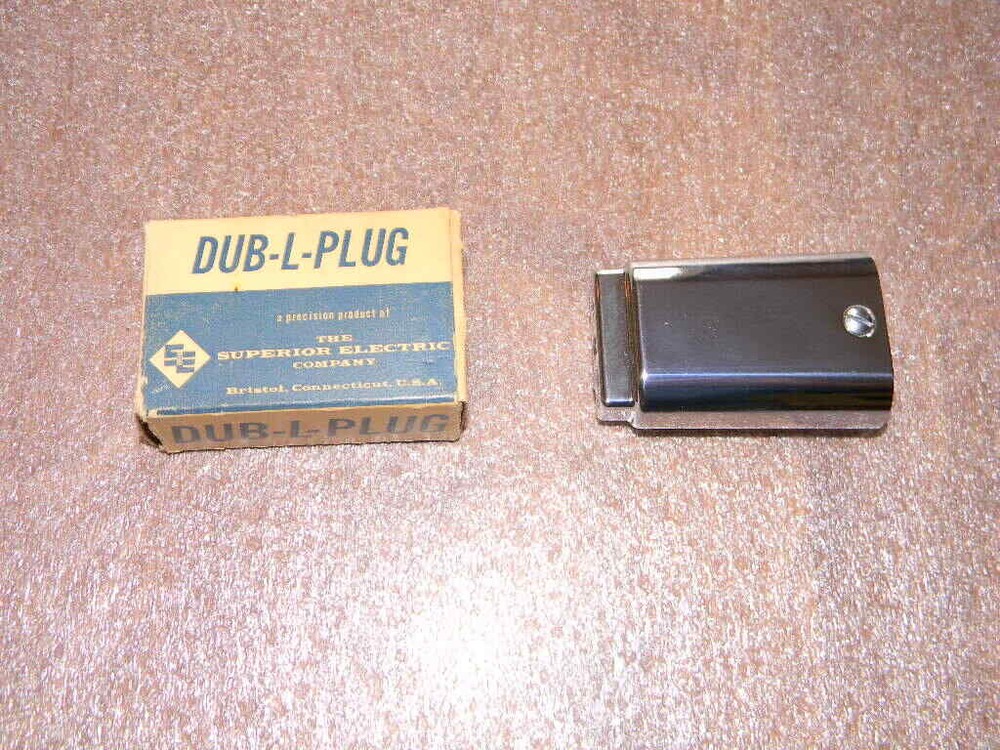 Superior Electric Dub-L-Plug Dual Connector Type SPGK2BC