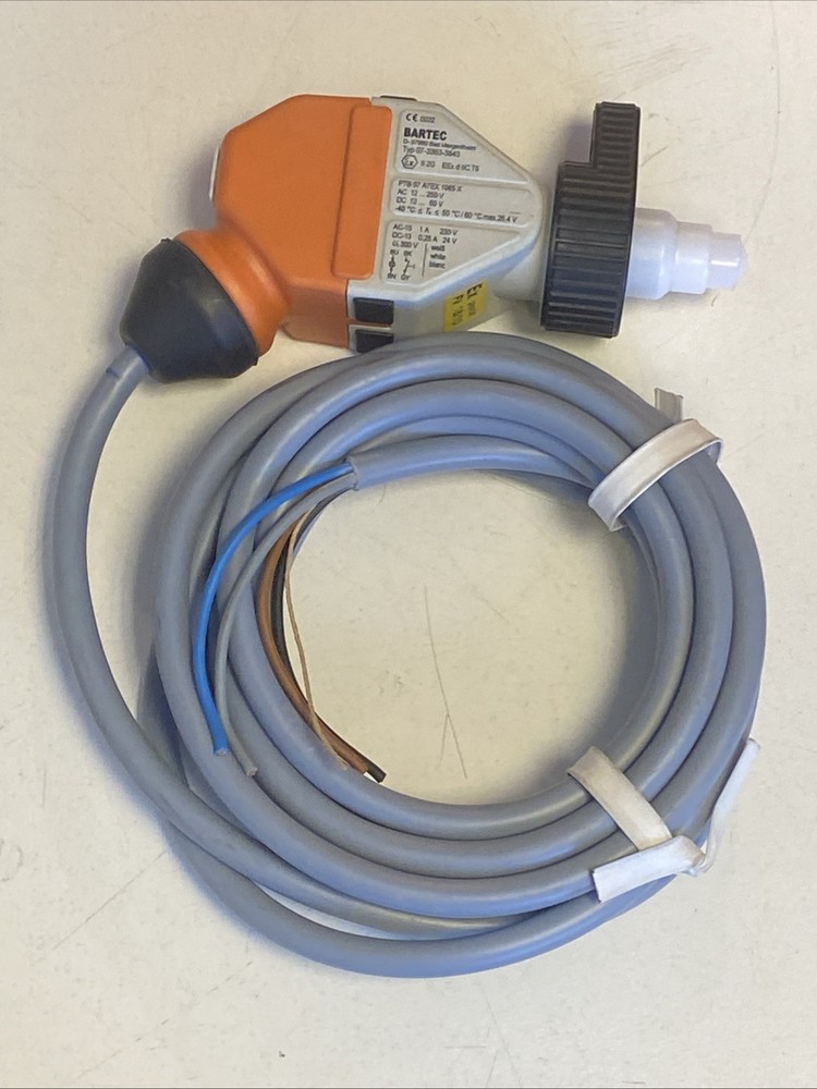 BARTEC 07-3363-3843 Illuminated Push Button Blue 1Ö ComEx Ex-Protected NEW Other