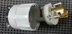 Arrow Hart 7102N Hart-Lock L2-20P 20A 250V Dead Front Plug – Lot of 2