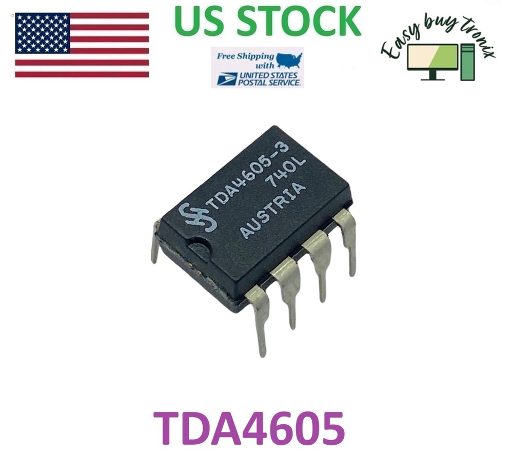 5pcs TDA4605 TDA4605-2 TDA4605-3, control ic NTE7154 ECG715, Made in Austria