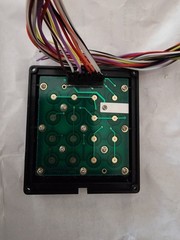 -4×4 membrane switch matrix array keypad. #412