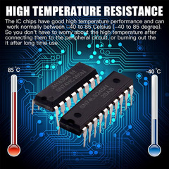 40Pcs 74Lsxxx and 74Hcxxx Series Low-Power Logic IC Assortment Kit