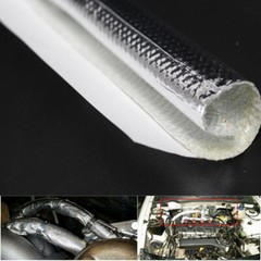 Self Adhesive Aluminum Heat Reflective Sleeve Protection for Hoses Wire Harnesse