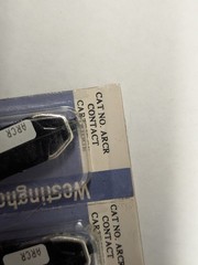 4pc Westinghous ARCR Contact Cartridge Set NOS 600V 10A 624B094G04 Type AR