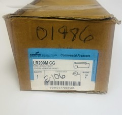 EATON CORPORATION CROUSE HINDS NO. LR200M CG 2 INCH FORM 5 LR CONDUIT BODY